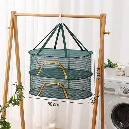Anti Mosquito Fully Enclosed Drying Net Basket for Fish Vegetables Fruit Herbs