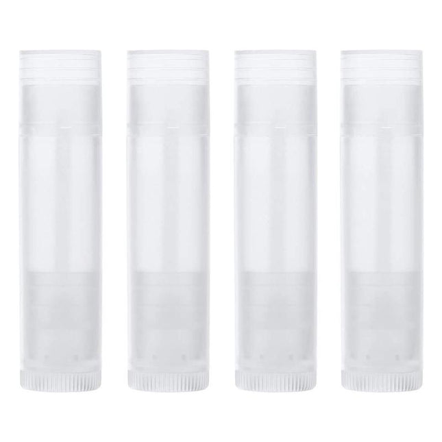 10/30/50/100x Clear Lip Balm Tubes Caps 5g Transparent Empty Lipstick Container - Aimall