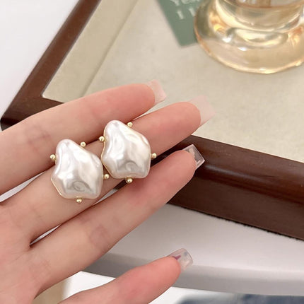 Vintage Irregular Earrings Women Retro Studs Statement Jewelry Fashion Gift