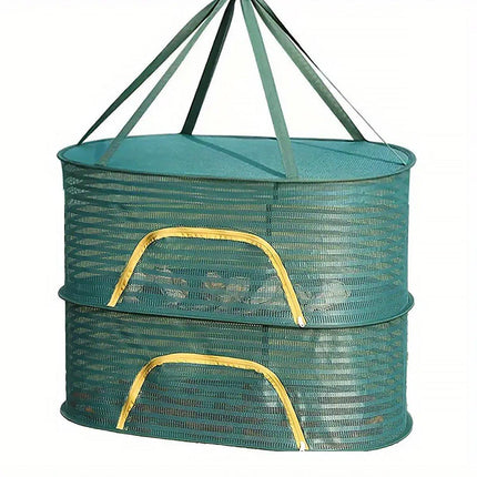 Anti Mosquito Fully Enclosed Drying Net Basket for Fish Vegetables Fruit Herbs