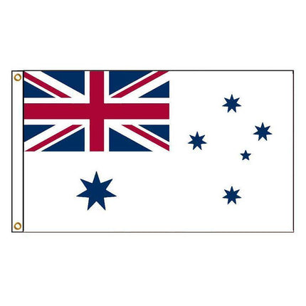 90 x 150CM Australian White Ensign Flag Large RAN Navy Australia Flag - Aimall