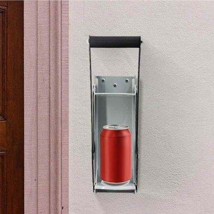Can Crusher 12/16oz Beer Smasher Aluminium Recycling Wall Mount Bottle Opener - Aimall