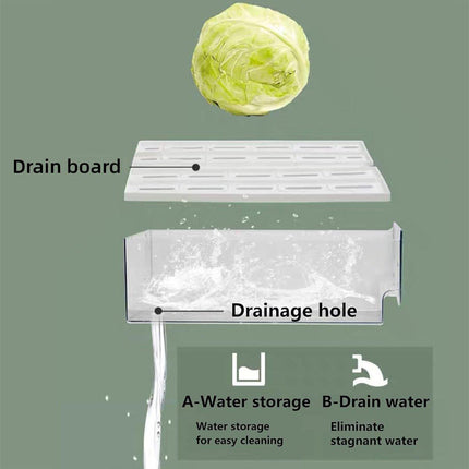 Kitchen Fridge Drawer Organiser Storage Boxes Refrigerator Storage Containers