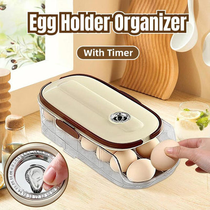 Home Egg Carton Kitchen Storage Organizer for Handheld Egg Holding and Display