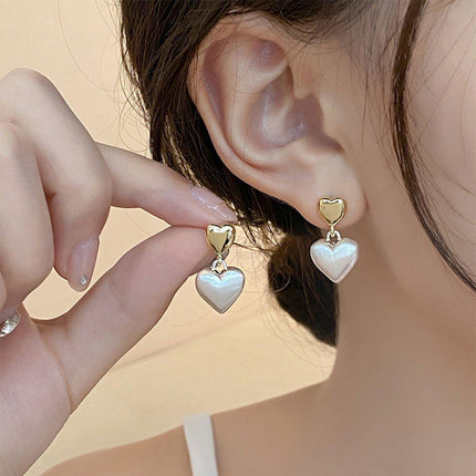 Sweet Love Earrings Elegant Temperament Jewelry Women Trendy Fashion Earrings