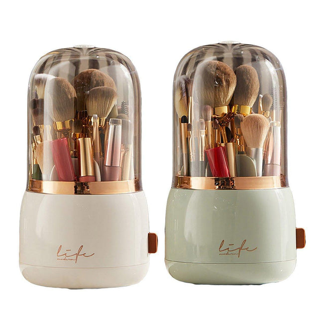 Luxury Cosmetic Brush Box Dustproof Makeup Storage Box for Lipstick Eyebrow Pen