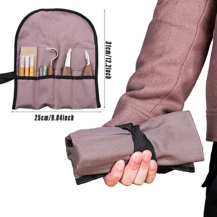 10PCS Wood Carving Tools Set Woodworking Whittling Chisels Cutters Hand Tool Kit