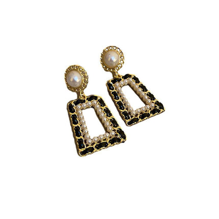 Gorgeous Vintage Black White Earrings Various Styles Women Jewelry Best Gift - Aimall