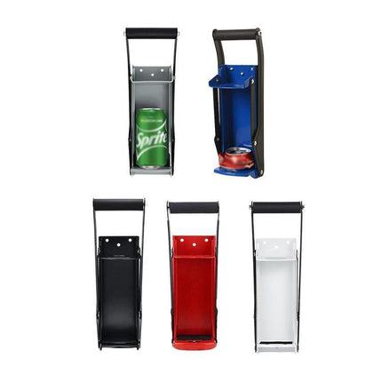 Can Crusher 12/16oz Beer Smasher Aluminium Recycling Wall Mount Bottle Opener - Aimall