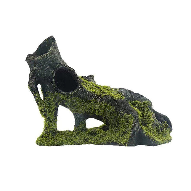 Resin Fish Tank Decorations Aquascape Dead Wood Ornament Simulation for Aquarium
