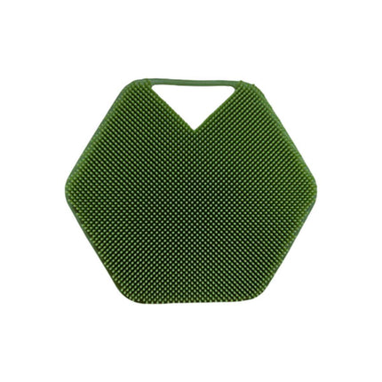 Silicone Bath Brush Soft Bristle Body Scrubber Facial Cleaning Massage Tool