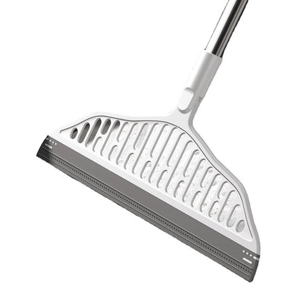 Wet and Dry Floor Scraper Dust Sweeper Non-Hair Stick Bathroom Cleaning Tool