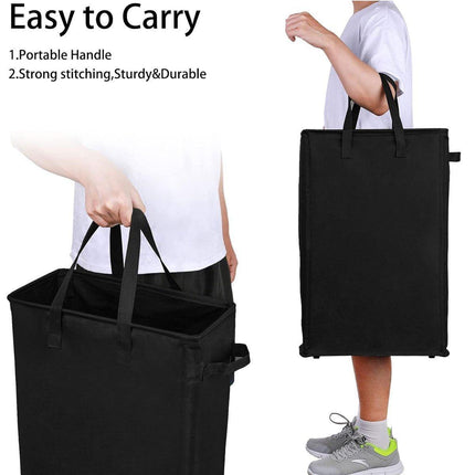 Foldable Large Capacity Oxford Cloth Laundry Basket Toy Storage Bag Household