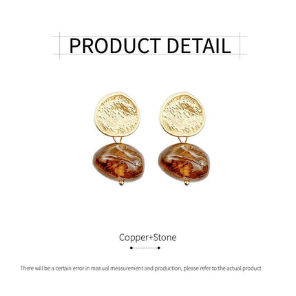 Vintage Style Curry Earrings For Women Elegant Premium Look Fashion Jewelry