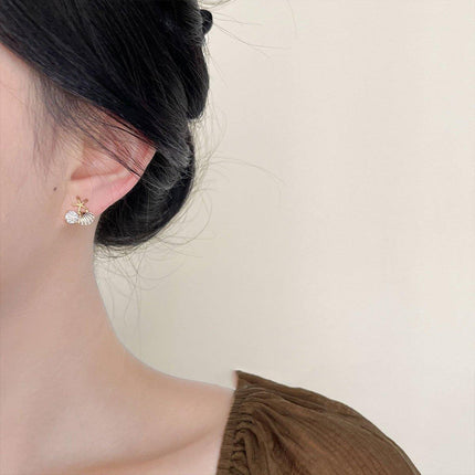 Asymmetrical Starfish Stud Earrings for Women Unique Fashion Jewelry Gift Set