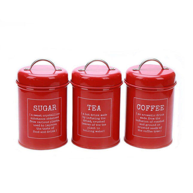 3 Pcs Multi-Purpose Sealed Jars with Airtight Lids for Kitchen Organization