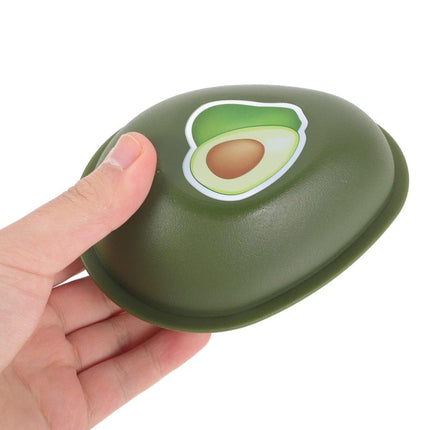 3X Plastic Fruit Vegetable Storage Container Avocado Tomato Lemon Onion Box and Lid