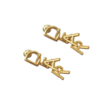 Fashionable Simple Everyday Earrings with Letters Trendy Jewelry for Women Gifts