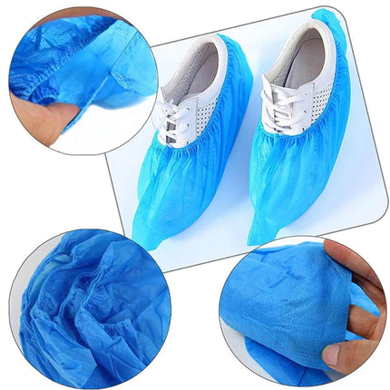 Disposable Non-woven Shoe Covers Anti Slip Boot Cleaning Overshoes 25-100 Pairs