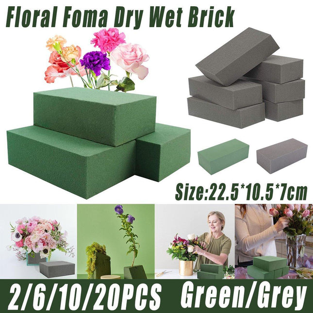 Floral Foam Blocks for Dry Wet Artificial Flower Arrangements Florist Supplies