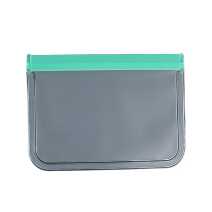 10pcs Reusable Frosted Food Storage Bags Ziplock Transparent Fresh Keeping