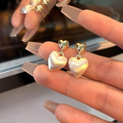 Sweet Love Earrings Elegant Temperament Jewelry Women Trendy Fashion Earrings