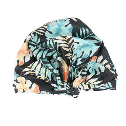 Woman Shower Cap Reusable Long Hair Large Turban Bathroom Waterproof Hair Cap