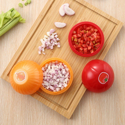 3X Plastic Fruit Vegetable Storage Container Avocado Tomato Lemon Onion Box and Lid