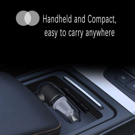 9000Pa Cordless Handheld Car Vacuum Cleaner Mini Portable Auto Wireless Duster - Aimall