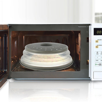 Multifunctional Microwave Oven Food Cover Heat Resistant Folding Splash Guard