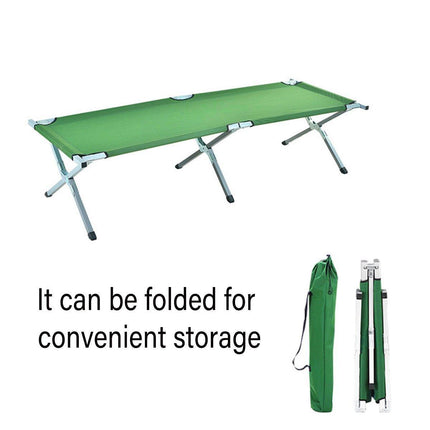 Portable Lightweight Folding Aluminum Camping Bed Ultra Light Outdoor Camp Bed