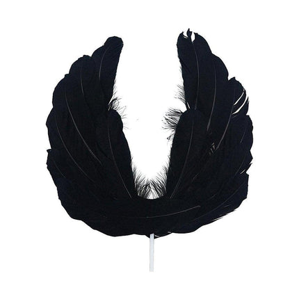 Angel Feather Wings Cake Toppers Party Decoration for Birthday Wedding Festive