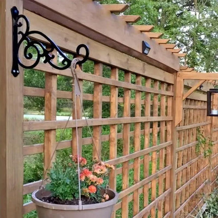 Hanging Plant Holder Iron Hooks Outdoor Planter Hanger Garden Decoration Hooks