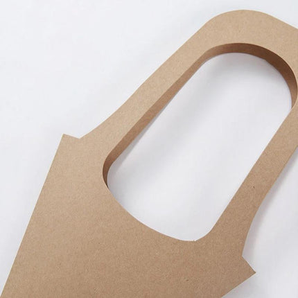 40pcs Kraft Paper Bouquet Bags Handheld Gift Valentine's Day Flower Packaging