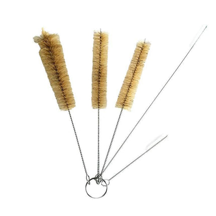 3pk Bottle Brushes Small Cleaning Brush Narrow Neck Tube Cup Glass Straw Cleaner - Aimall