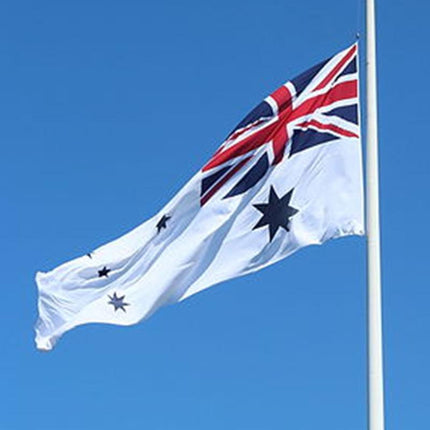 90 x 150CM Australian White Ensign Flag Large RAN Navy Australia Flag - Aimall