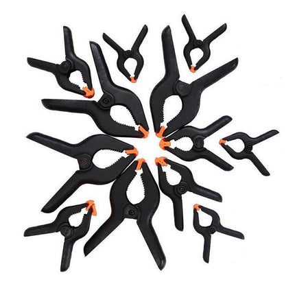 Nylon Spring Clamps Quick DIY Tools Grip Plastic Clips Photography Woodworking - Aimall