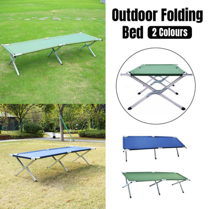 Portable Lightweight Folding Aluminum Camping Bed Ultra Light Outdoor Camp Bed