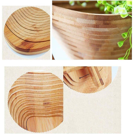 Wooden Fruit and Vegetable Storage Basket for Kitchen Organizing Home Storage