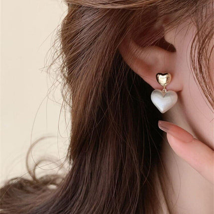 Sweet Love Earrings Elegant Temperament Jewelry Women Trendy Fashion Earrings