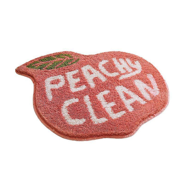Cute Fruit Bathroom Mat Anti Slip Floor Carpet for Doorway Toilet Soft Bath Rug