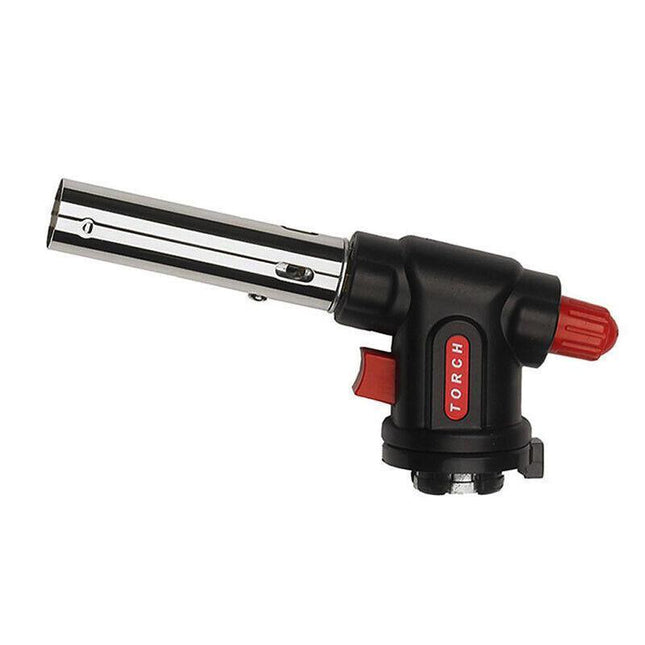 Butane Gas Torch Blow Lighter Flame Gun Burner Torch Welding Bbq Kitchen Baking - Aimall