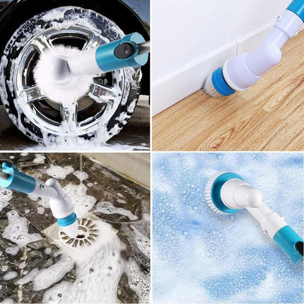 Electric Spin Scrubber Turbo Cleaning Brush Cordless Rechargeable Bathroom