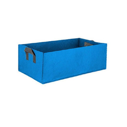 8pcs Felt Rectangular Planting Bags Vegetable Grow Bags Non-Woven Flower Pots
