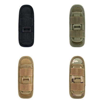 Portable Outdoor Military Flashlight Bag Pouch Tactical Case Holster Belt Holder