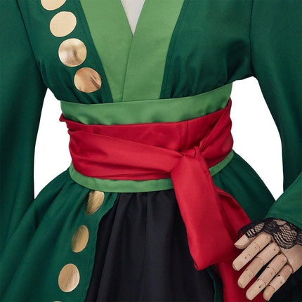 Spot One Piece King Solon Cos Clothing Solon Sex Turn Kimono Skirt Cos Zoro Straw Hat Cospl Two Years Later