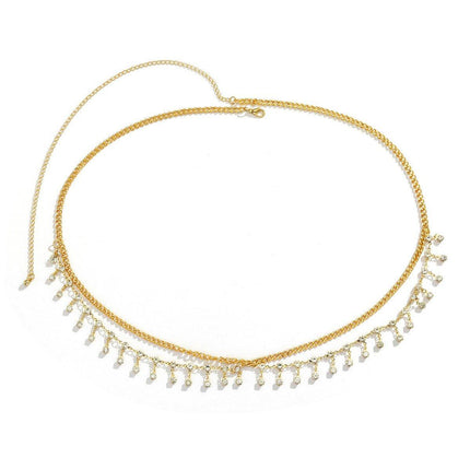 Bikini Body Chain Waist Jewelry Women Multi Layer Beach Fashion Waist Chain