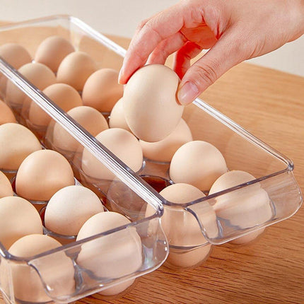 Refrigerator Storage Box Egg Holder Kitchen Organizer Box for Food and Storage