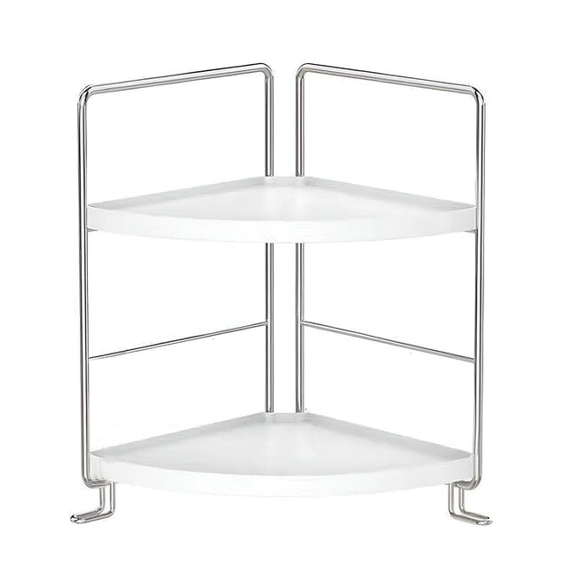 2 Tier Countertop Shelf Organizer Storage Rack for Kitchen Bathroom and Office