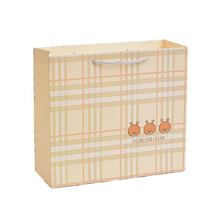 25PCS Cartoon Gift Bags 20x20x8cm Party Favour Paper Tote Bags for Birthday Events